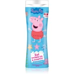 Peppa Pig Shower gel & Shampoo sprchový gel a šampon 2 v 1 pro děti Cherry 300 ml
