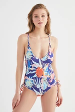 Trendyol Swimsuit - Multi-color - Tropical