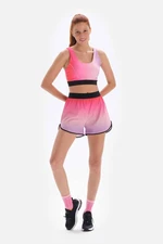 Dagi Women's Pink With Shorts and Leggings Gradient