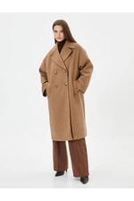 Koton Women's Beige Coat