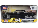 1964 Chevrolet Impala Lowrider Hard Top Black "Get Low" Series 1/24 Diecast Car Model by Motormax