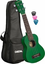 Cascha HH 2265L Ukelele soprano Verde