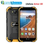 Ulefone Armor X6 Rugged Phone IP68 Waterproof 2GB RAM 16GB ROM 5 inch Android MTK6580A/W Quad Core Face ID 4000mAh Dual SIM 3G