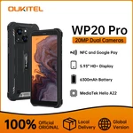 Oukitel WP20 Pro Rugged Smartphone 5.93" 4GB+64GB 6300mAh Octa Core Mobile phone 20MP Cell phone NFC