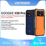 DOOGEE V20 Pro Rugged Phone 6.43" 2K AMOLED Display 12GB 256GB Thermal Imaging Advanced 7nm 5G Chipset 33W Fast Charging 6000mAh