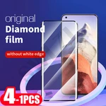 4-1Pcs cover phone screen protector for Xiaomi Mi 11 Ultra 11i 11X 10 10S 10T 9 SE 9T Pro 8 Lite protective film tempered glass