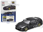 Nissan GT-R (R35) RHD (Right Hand Drive) Matt Black "Advan Racing GT" Limited Edition to 1200 pieces Worldwide 1/64 Diecast Model Car by Era Car