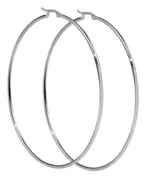 Troli Nadčasové ocelové náušnice kruhy 5 cm