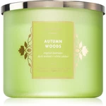 Bath & Body Works Autumn Woods vonná svíčka 411 g