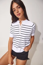 Happiness İstanbul Blouse - White - Regular fit