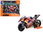 KTM RC16 Motorcycle 43 Jack Miller "Red Bull KTM Factory Racing" MotoGP World Championship (2023) 1/12 Diecast Model by New Ray