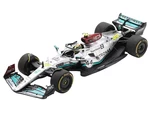 Mercedes-AMG W13 E Performance 44 Lewis Hamilton "Petronas" Formula One F1 Belgian GP (2022) with Acrylic Display Case 1/18 Model Car by Spark