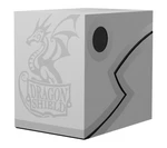 Dragon Shield Krabička na karty Dragon Shield Double Shell Ashen - White/Black