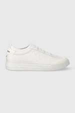 Kožené sneakers boty Karl Lagerfeld T/KAP KC bílá barva, KL51423