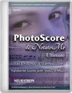 Neuratron PhotoScore & NotateMe Ultimate Notačný software (Digitálny produkt)