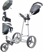 Big Max Autofold X2 Deluxe SET Grey/Charcoal Trolley manuale golf