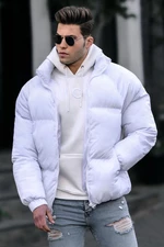 Madmext White Down Jacket 5064