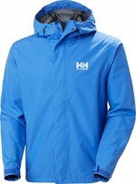 Helly Hansen Men's Seven J Rain Jacket Ultra Blue XL Outdorová bunda