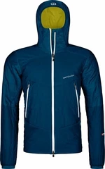 Ortovox Westalpen Swisswool Jacket M Petrol Blue L Dzseki