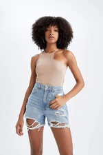DEFACTO Slim Fit Camisole Crew Neck Athlete