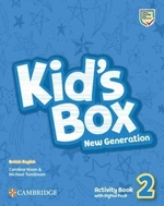 Kid´s Box New Generation 2 Activity Book with Digital Pack - Caroline Nixon, Michael Tomlinson