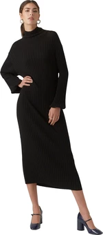 Vero Moda Dámské šaty VMWIELD Slim Fit 10296782 Black M