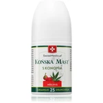 SwissMedicus Koňská mast s konopím hřejivá roll-on 90 ml
