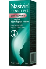 NASIVIN Sensitive Kojenci 0.1mg/ml kapky do nosu 5 ml