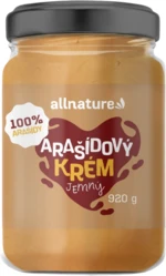 ALLNATURE Arašidový krém jemný 920 g