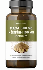 MOVIT Maca 600 mg + Ženšen 100 mg - 90 kps.