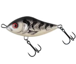 Salmo wobler limited edition slider sinking white striper - 12 cm