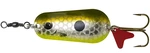 Dam blyskáč effzett standard spoon uv olive silver - 8 cm 45 g