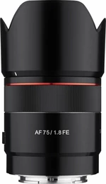 Samyang AF 75mm f/1.8 Sony FE Lente para foto y video