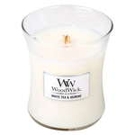 WOODWICK Vonná svíčka váza střední  White Tea & Jasmine 275 g