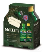 MOLLER´S Omega 3 RYBÍ OLEJ (Citrón + Jablko)