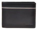 SEGALI Pánská kožená peněženka 7101 black