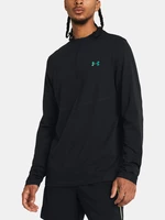 Under Armour Vanish Elite Seamless 1/4 Zp-BLK T-Shirt - Men's