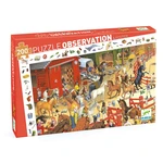 Dziecięce puzzle Djeco Observation Konie