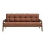 Pomarańczowa rozkładana sofa 204 cm Grab – Karup Design