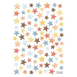 Zestaw naklejek dziecięcych 93 szt. 30x42 cm Colorful Stars – Lilipinso