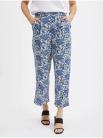 Orsay Blue Women Patterned Culottes - Women