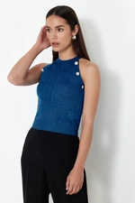 Trendyol Saks Barbell Neck Top Knitwear Blouse