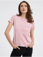 Light pink Desigual Maya Women's T-Shirt - Women