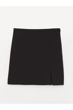 LC Waikiki Women's Zippered Waist Plain Skirt