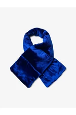 Koton Women's Navy Blue Faux Für Detailed Scarf