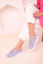Soho Blue Women's Sneakers 18198