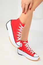 Soho Red Women's Sneakers 18153