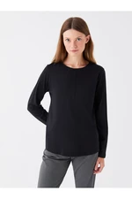 LC Waikiki A Crew Neck Long Sleeved Women's T-Shirt