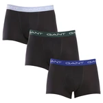 3PACK Men's Boxers Gant Black