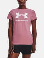 Under Armour T-Shirt UA W SPORTSTYLE LOGO SS-PNK - Women